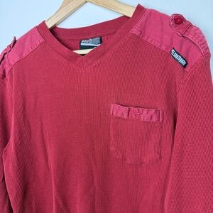 Southpole Red Long Sleeve Shirt Y2K